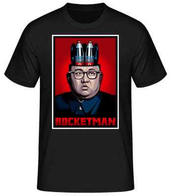 Rocketman - T-shirt standard Homme - Noir - Devant