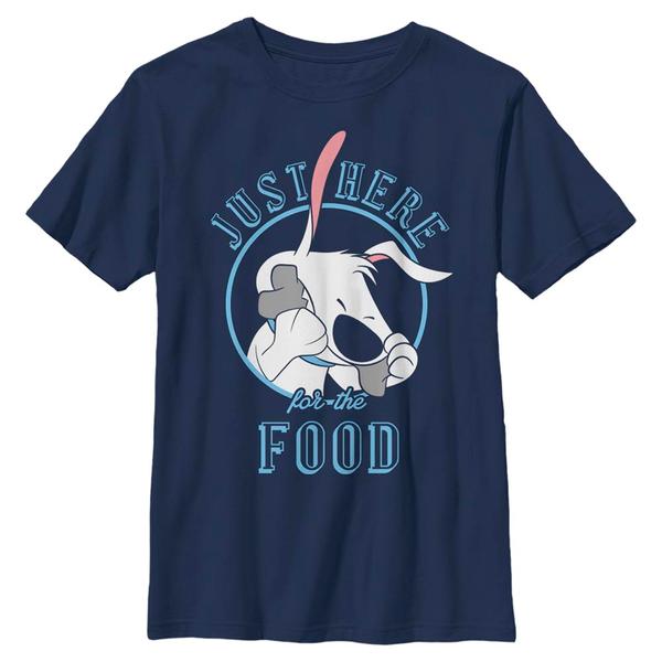 Aperçu: Disney - Mulan - Little Brother Lil Brother Food - Enfant T-shirt - Bleu marine - Devant