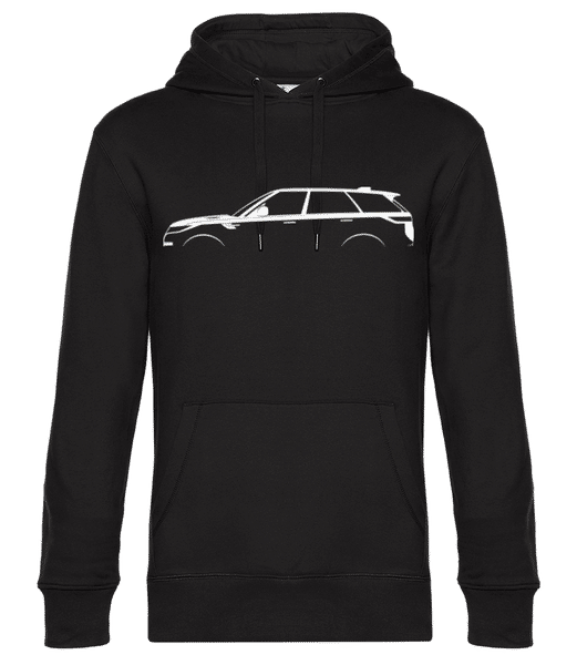 Aperçu: 'Range Rover Sport (2022)' Silhouette - Sweat à capuche premium Unisexe - Noir - Devant