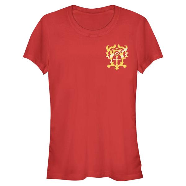 Aperçu: Netflix - Castlevania - Belmont Crest - Femme T-shirt - Rouge - Devant