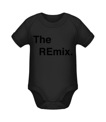 The REmix - Body manches courtes bio - Noir - Devant