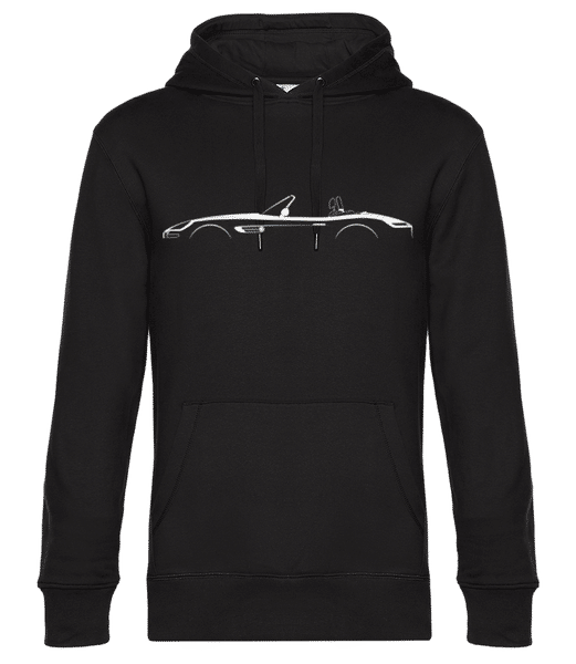 Aperçu: 'BMW Z8' Silhouette - Sweat à capuche premium Unisexe - Noir - Devant