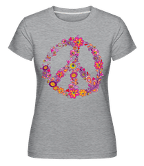 Peace Sign Flowers ·  T-shirt Shirtinator femme