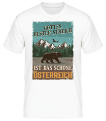 Gottes Bester Streich Österreich · Männer Basic T-Shirt