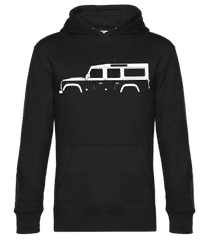 'Land Rover Defender 110' Silhouette · Männer Standard Hoodie