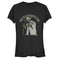 Star Wars - Yoda Green Daughter - Family - Women's T-Shirt - Black - Front