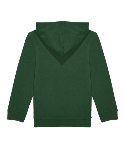 Kids' Standard Hoodie - Bottle green - Back