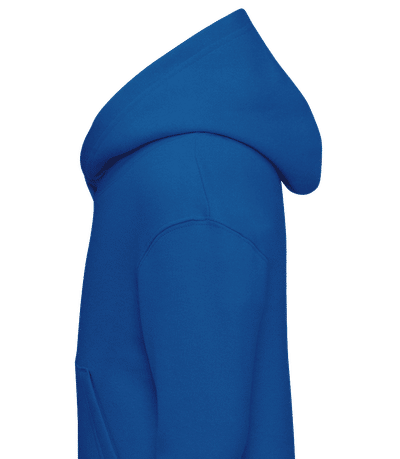 Sweat à capuche standard pour enfant - Bleu royal - Gauche