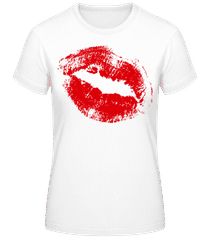 Red Lips · Camiseta básica de mujer