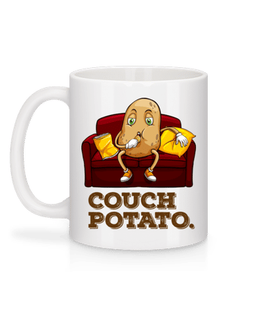 Couch Potato - Tasse - Weiß - Hinten