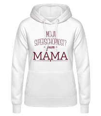 velmoc Mama · Dámská basic mikina s kapucí