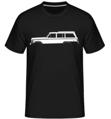 'Jeep Wagoneer (SJ)' Silhouette · T-Shirt Shirtinator homme 'Jeep Wagoneer (SJ)' Silhouette · T-Shirt Shirtinator homme