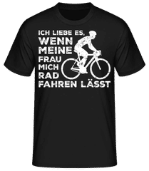 Liebe Es Wenn Frau Rad Mich Fahren Lässt · Männer Basic T-Shirt