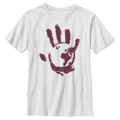 Marvel - Falcon et le soldat de l'hiver - Flag Smashers Bloody Hand - Enfant T-shirt - Blanc - Devant