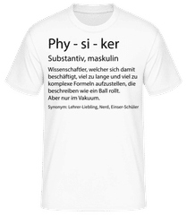Physiker Quatsch Duden · Männer Basic T-Shirt