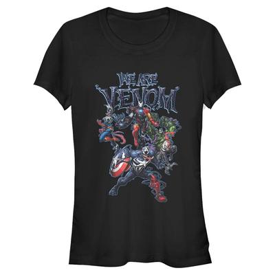 Marvel - Avengers We Are Venom - Mujeres Camiseta - Negro - delante