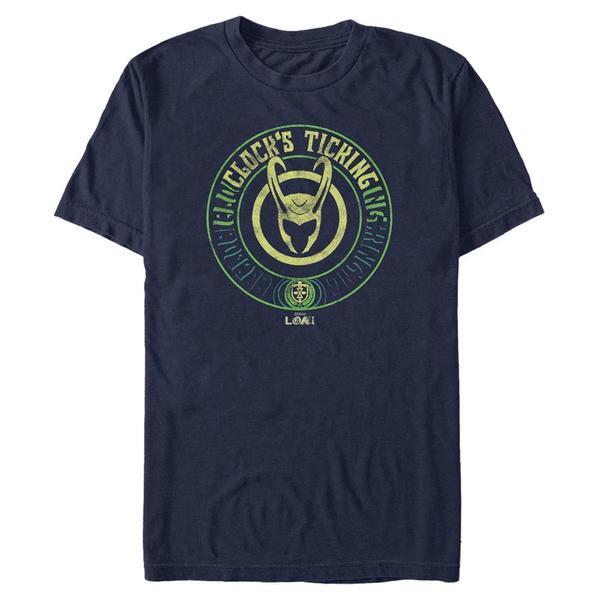 Aperçu: Marvel - Loki - Loki TickTock - Homme T-shirt - Bleu marine - Devant