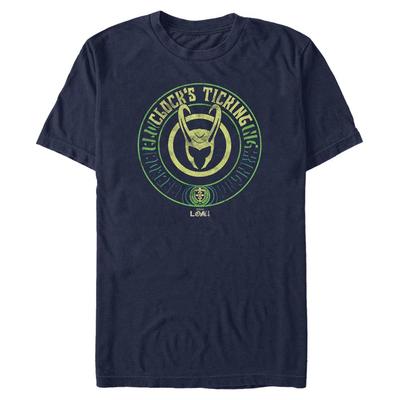 Marvel - Loki - Loki TickTock - Homme T-shirt - Bleu marine - Devant