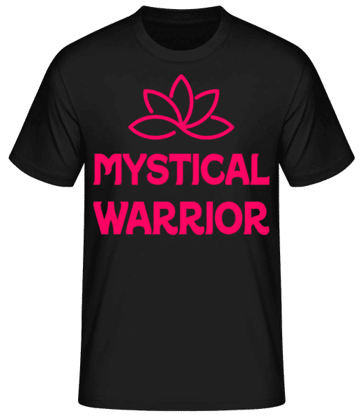 Vorschau: Mystical Warrior - Männer Basic T-Shirt - Schwarz - Vorne