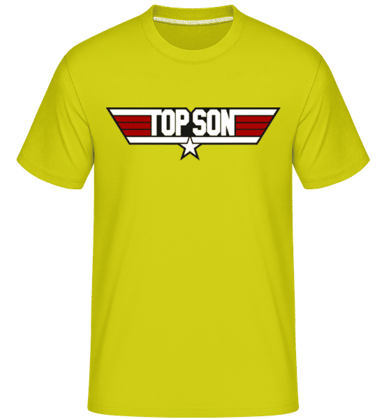 Preview: Top Son -  Shirtinator Men's T-Shirt - Lime - Front