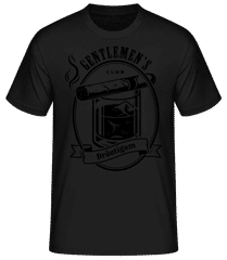 Gentlemen's Club Bräutigam Schwarz · Männer Basic T-Shirt