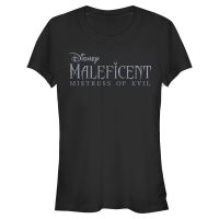 Disney - Maléfica Maestra del mal - Logo Mistress - Mujeres Camiseta - Negro - delante