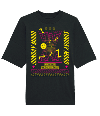 Sunday Mood - T-shirt Bio unisexe Stanley Stella extra large - Noir - Devant