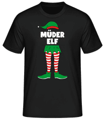 Müder Elf · Männer Basic T-Shirt