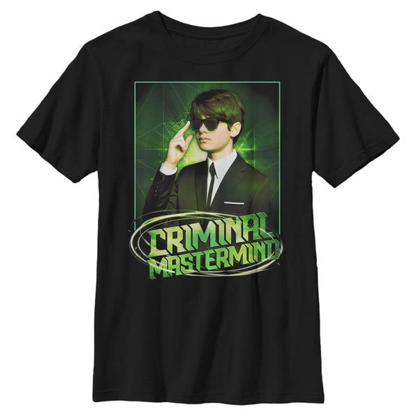 Aperçu: Disney Classics - Artemis Fowl - Artemis Young Criminal Mastermind - Enfant T-shirt - Noir - Devant