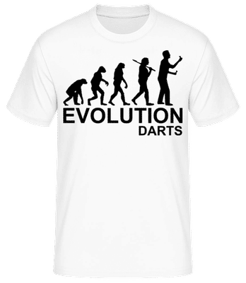 Darts Of Evolution - T-shirt standard Homme - Blanc - Devant