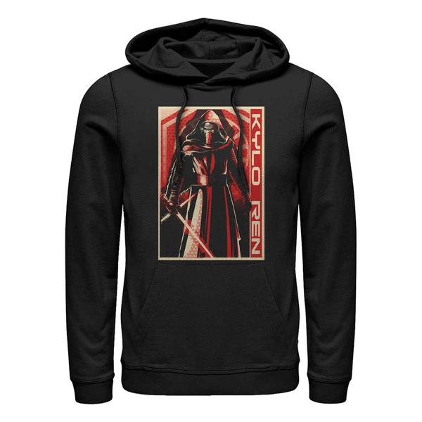 Aperçu: Star Wars - Le Réveil de la Force - Kylo Ren Dark Villain - Unisex Sweat à capuche - Noir - Devant