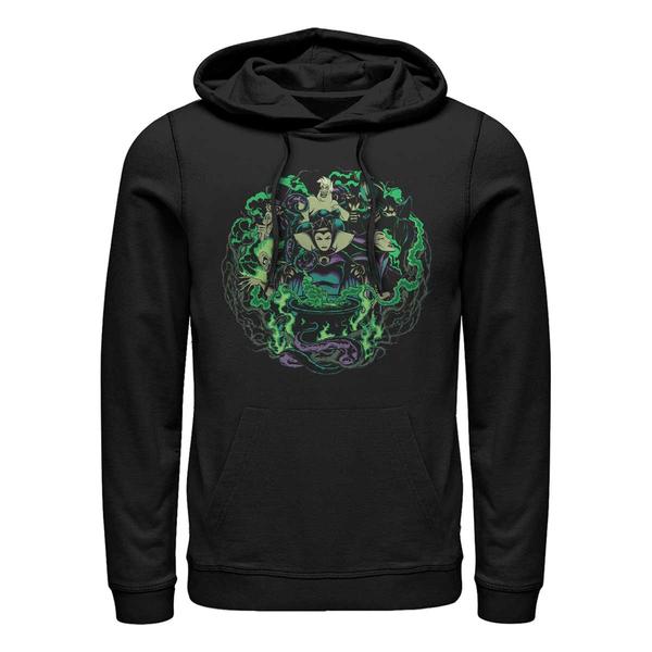 Aperçu: Disney - Les Méchants Disney - Skupina Epitome Of Evil - Unisex Sweat à capuche - Noir - Devant