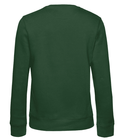 It's Christmas Time - Dámská standardní mikina - Bottle green - Vzadu