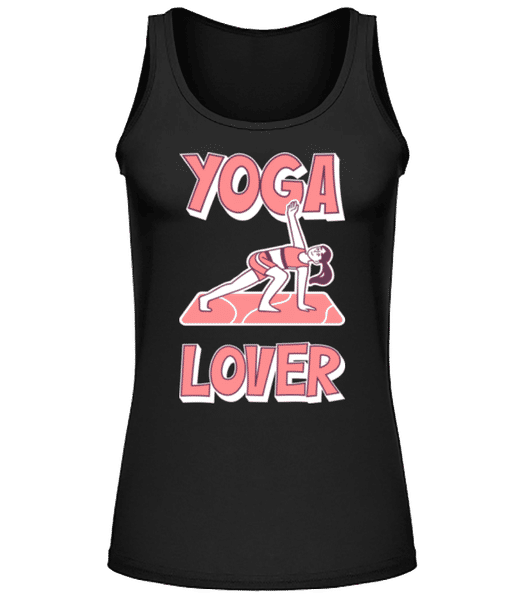 Aperçu: Yoga Lover - Débardeur Femme - Noir - Devant