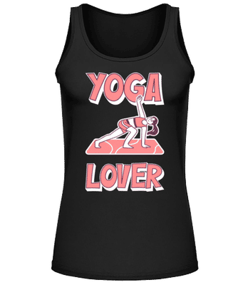 Yoga Lover - Débardeur Femme - Noir - Devant