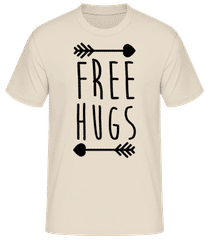 Free Hugs Arrows · Männer Basic T-Shirt