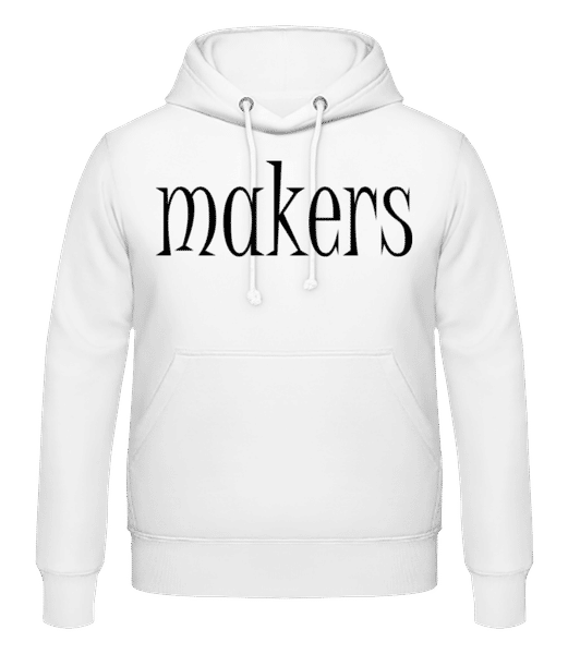 Vorschau: Trouble Makers Partner - Männer Hoodie - Weiß - Vorne