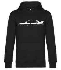 'Mitsubishi La. Evo. IX MR' Silhouette · Männer Standard Hoodie