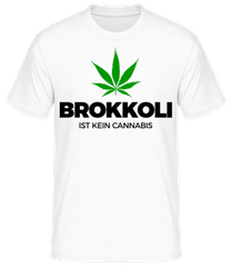 Cannabis Brokkoli · Männer Basic T-Shirt