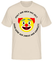 Fehlt Nur Noch Das Zelt · Männer Basic T-Shirt