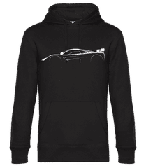 'McLaren F1 LM' Silhouette · Pánská standardní mikina s kapucí