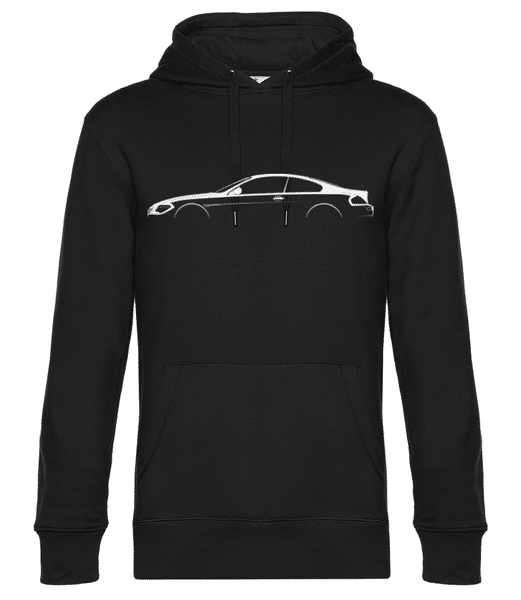 Preview: 'BMW M6 (E63)' Silhouette - Men’s Standard Hoodie - Black - Front