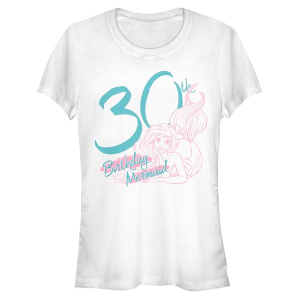 Disney - Ariel La Petite Sirène - Ariel La Petite Sirène Birthday Mermaid Thirty - Femme T-shirt