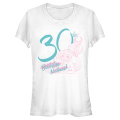 Disney - Ariel La Petite Sirène - Ariel La Petite Sirène Birthday Mermaid Thirty - Femme T-shirt