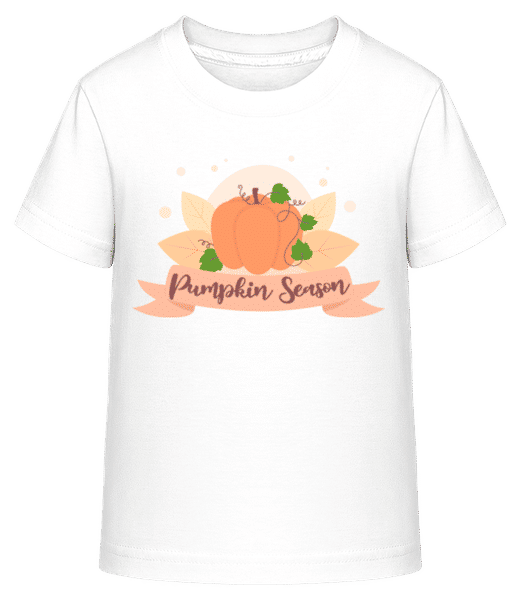 Aperçu: Pumpkin Season - T-shirt shirtinator Enfant - Blanc - Devant