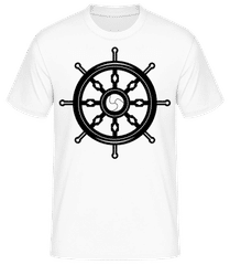 Wheel Black/White · T-shirt standard Homme