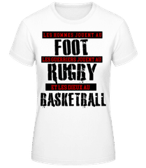 Les Dieux Jouent Au Basketball · T-shirt femme B&C