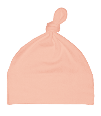 Organic baby hat - Pink - Front