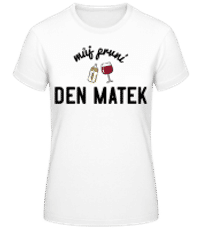 Můj První Den Matek - Dámské basic tričko - Bílá - Napřed