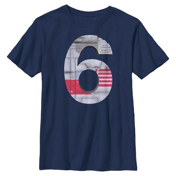 Aperçu: Star Wars - X-Wing Xwing Six - Birthday - Enfant T-shirt - Bleu marine - Devant